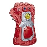 Marvel Avengers Endgame Guantelete del infinito rojo - Juguete de juego de rol con puño electrónico con luces y sonidos para niños a partir de 5 años